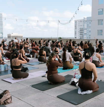 Wellness Pop-Up: Rooftop Pilates Event in Downtown Orlando Image
